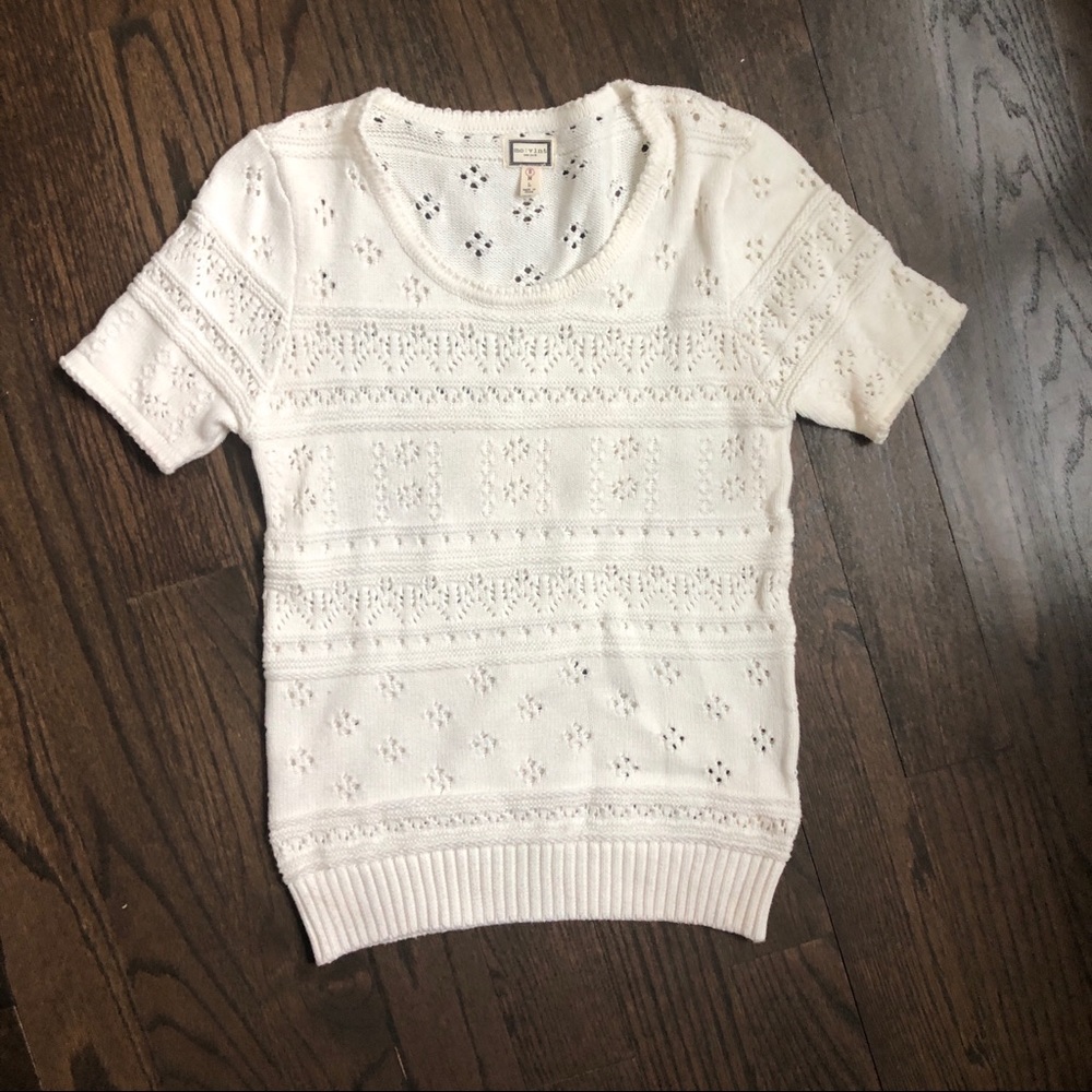 Roolee Floral Cutout Top Size Small